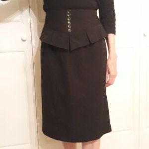 New Grace Elements size 4 black skirt